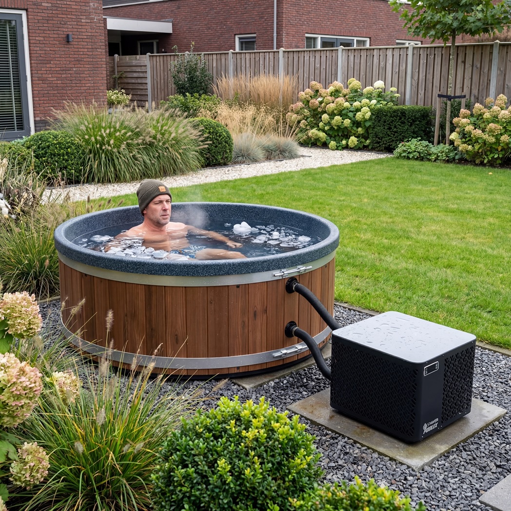 Foto Geniet het hele jaar van je eigen hottub FotoGeniet het hele jaar van je eigen hottub